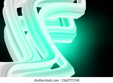 Dark Green vector colorful abstract texture. Abstract colorful illustration with gradient. Smart design for your work.