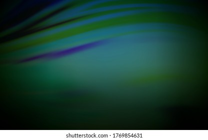 Textura abstracta de color del vector verde oscuro. Ilustración creativa en estilo de semitono con gradiente. Diseño borroso para su sitio web.