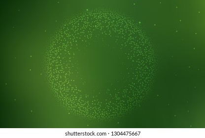 Dark Green vector colorful blur backdrop. A completely new colored illustration in blur style. New design for your business.