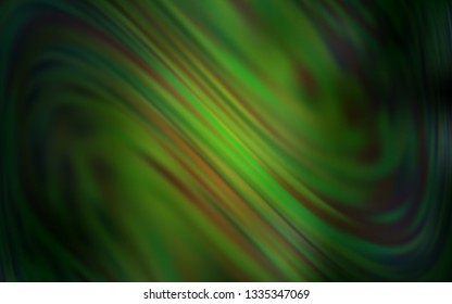 Dark Green vector colorful blur background. Shining colored illustration in smart style. Completely new design for your business.