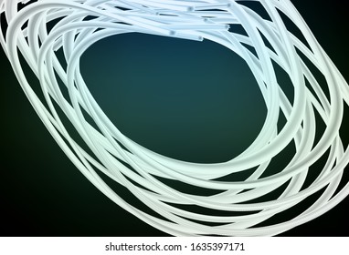 Dark Green vector colorful blur backdrop. Glitter abstract illustration with gradient design. Background for designs.