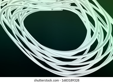 Dunkelgrüner, bunter, unscharfer Hintergrund. Eine komplett neue farbige Illustration im unscharfen Stil. Kluges Design für Ihre Arbeit.