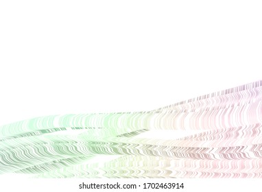 Dunkelgrüne Vektorillustration, bunter unscharfer Hintergrund. Abstrakte farbige Illustration mit Farbverlauf. Komplett neues Design für Ihr Unternehmen.