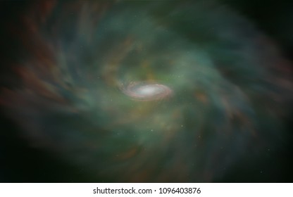 Dark Green vector cover with astronomical stars. Modern abstract illustration with Big Dipper stars. Pattern for futuristic ad, booklets.