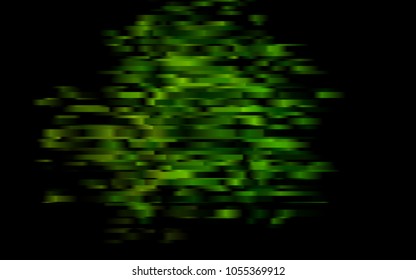 Dark Green vector cover with long lines. Shining colored illustration with narrow lines. The pattern can be used for busines ad, booklets, leaflets