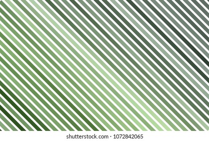 Dark Green vector cover with long lines. Glitter abstract illustration with colored sticks. The pattern can be used for websites.