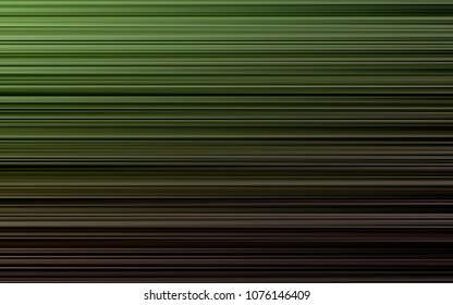 Dark Green vector cover with long lines. Blurred decorative design in simple style with lines. The template can be used as a background.