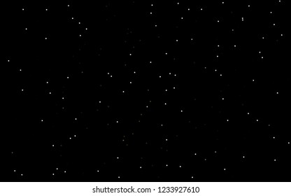 Dark Green vector cover with small and big stars. Decorative shining illustration with stars on abstract template. The pattern can be used for websites.