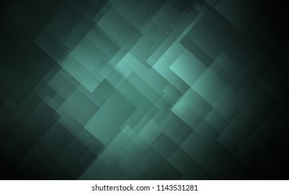 Dark Green vector cover with stright stripes. Blurred decorative design in simple style with lines. Pattern for your busines websites.