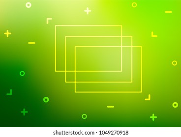 Dark Green vector doodle blurred texture. Doodles on blurred abstract background with gradient. The pattern can be used for coloring books and pages for kids.