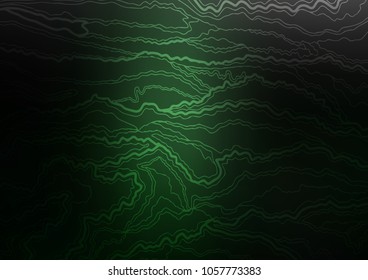 Dark Green vector doodle blurred background. Brand-new colored illustration in blurry style with doodles. The template can be used as a background for cell phones.