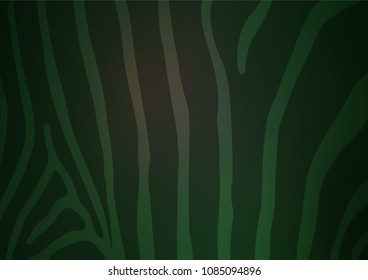 Dark Green vector doodle blurred texture. Geometric doodle illustration in Origami style with gradient. The completely new template can be used for your brand book.