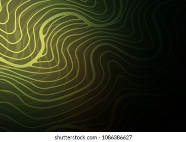 Dark Green vector doodle blurred background. Creative illustration in blurred style with doodles and Zen tangles. The pattern can be used for wallpapers and coloring books.