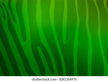 Dark Green vector doodle blurred background. Glitter abstract illustration with doodles and Zen tangles. The elegant pattern can be used as a part of a brand book.