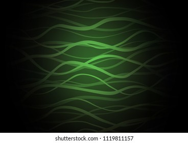 Dark Green vector doodle blurred texture. A completely new color illustration in doodle style. The completely new template can be used for your brand book.