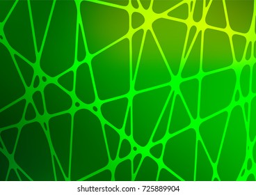 Dark Green vector doodle blurred texture. Colorful illustration in abstract style with doodles and Zen tangles. The template can be used as a background for cell phones.