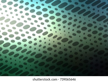 Dark Green vector doodle blurred texture. Colorful illustration in abstract style with doodles and Zen tangles. A completely new design for your business.
