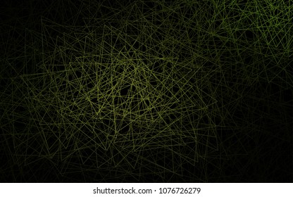 Dark Green vector geometric simple minimalistic background, which consist of triangles on white background. Triangular pattern with gradient for your business design. 