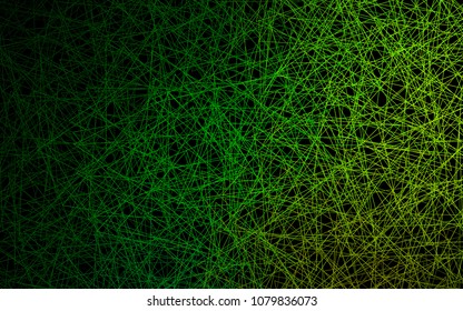 Dark Green vector geometric simple minimalistic background, which consist of triangles on white background. Triangular pattern with gradient for your business design. 