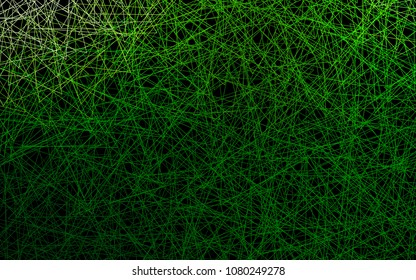 Dark Green vector geometric simple minimalistic background, which consist of triangles on white background. Triangular pattern with gradient for your business design. 