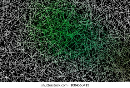 Dark Green vector geometric simple minimalistic background, which consist of triangles on white background. Triangular pattern with gradient for your business design. 