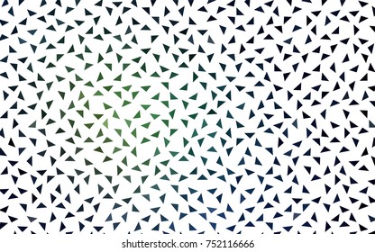 Dark Green vector geometric simple minimalistic background, which consist of triangles on white background. Triangular pattern with gradient for your business design. 