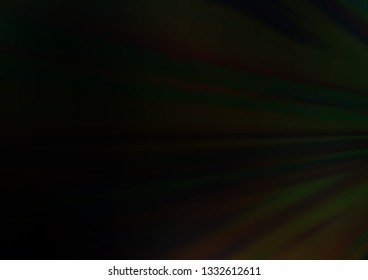 Dark Green vector glossy abstract background. Colorful illustration in abstract style with gradient. Brand new design for your business.