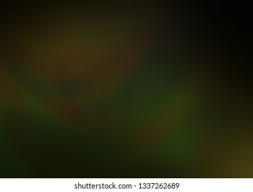 Dark Green vector glossy abstract template. Modern geometrical abstract illustration with gradient. Brand new style for your business design.