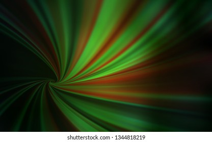 Dark Green vector glossy abstract layout. Shining colored illustration in smart style. New style design for your brand book.