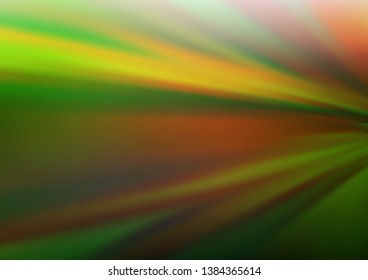 Dark Green vector glossy abstract background. Colorful abstract illustration with gradient. The best blurred design for your business.