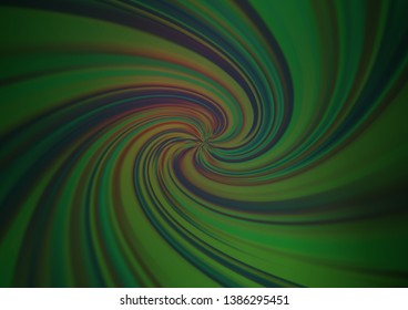 Dark Green vector glossy abstract template. Glitter abstract illustration with an elegant design. The template for backgrounds of cell phones.
