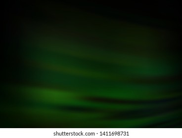 Dark Green vector glossy abstract background. An elegant bright illustration with gradient. The template for backgrounds of cell phones.