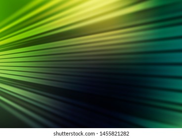 Dark Green vector glossy abstract template. Colorful illustration in blurry style with gradient. The best blurred design for your business.
