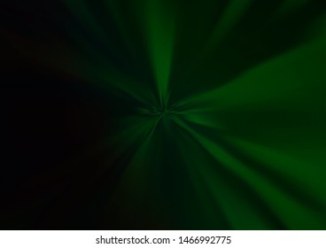Dark Green vector glossy abstract template. An elegant bright illustration with gradient. A completely new template for your design.