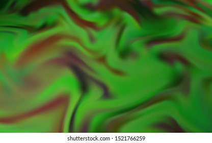 Dark Green vector glossy abstract backdrop. Shining colored illustration in smart style. Completely new design for your business.