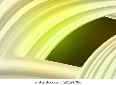 Dark Green vector glossy abstract background. Abstract colorful illustration with gradient. Blurred design for your web site.
