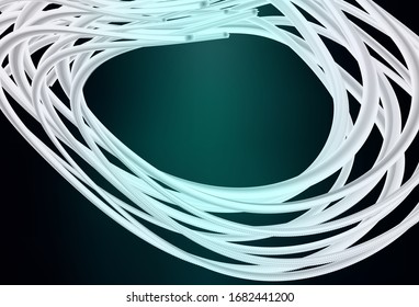 Diseño abstracto glamuroso del vector verde oscuro. Brillante ilustración colorida de estilo elegante. Diseño borroso para su sitio web.