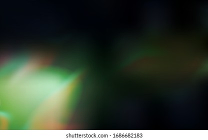 Dark Green vector glossy abstract background. Colorful illustration in abstract style with gradient. New way of your design.