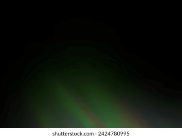 Dark Green vector glossy abstract background. Colorful illustration in abstract style with gradient. A completely new design for your business.