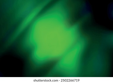 Diseño abstracto brillante de Vector verde oscuro. Ilustración abstracta colorida con gradiente. Diseño completamente nuevo para tu negocio.