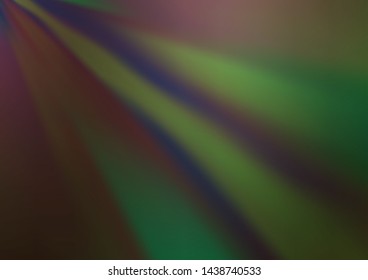 Dark Green vector glossy bokeh pattern. A completely new color illustration in a bokeh style. A new texture for your design.