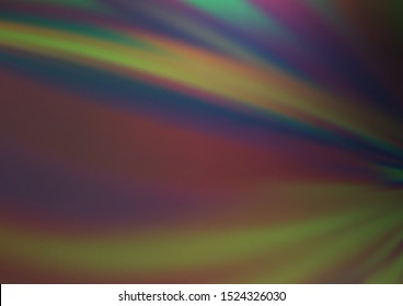 Dark Green vector glossy bokeh pattern. Shining colorful illustration in a Brand new style. The template for backgrounds of cell phones.