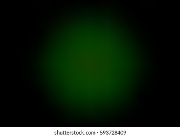 Dark Green vector glow blurred background. Art design pattern. Glitter abstract illustration with elegant bright gradient design.