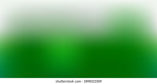 Dark Green vector gradient blur backdrop. Abstract colorful illustration with blur gradient. Background for mobile phones.