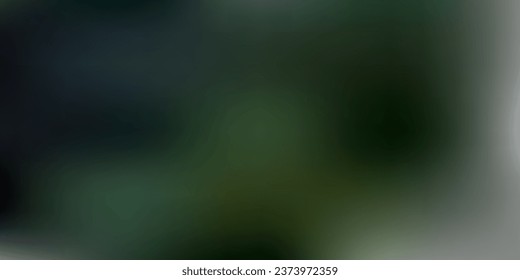Dark green vector gradient blur background. Colorful illustration with gradient in abstract style. Smart pattern for websites.