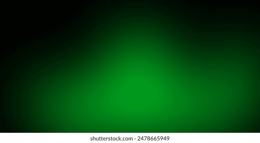 Dark green vector gradient blur texture. Shining colorful blur illustration in abstract style. Background for web designers.
