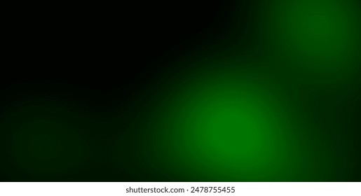 Dark green vector gradient blur texture. Shining colorful blur illustration in abstract style. Background for web designers.