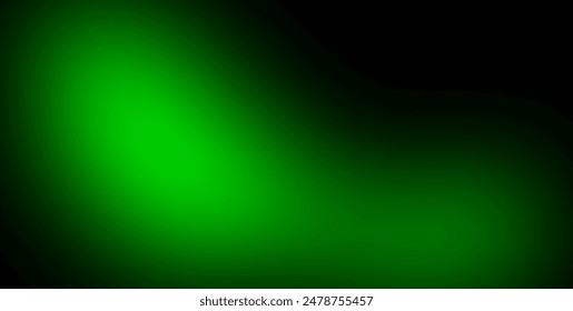 Dark green vector gradient blur texture. Shining colorful blur illustration in abstract style. Background for web designers.