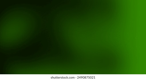 Dark green vector gradient blur texture. Shining colorful blur illustration in abstract style. Background for web designers.