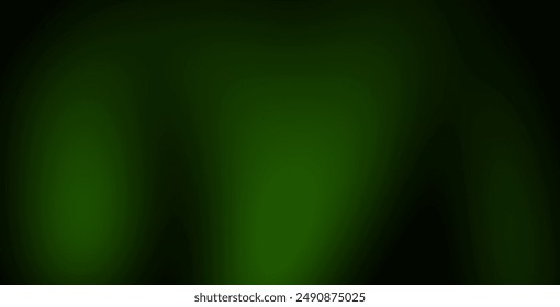 Dark green vector gradient blur texture. Shining colorful blur illustration in abstract style. Background for web designers.